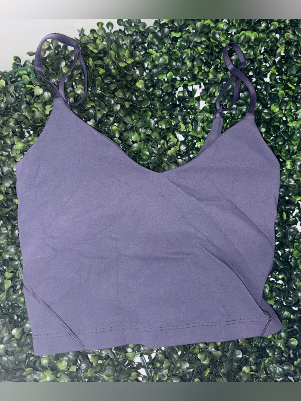 lululemon athletica Lavender Purple Cropped Strappy Tank